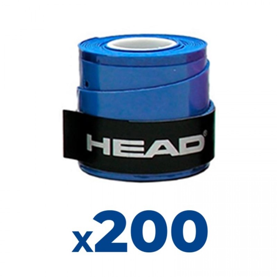 Overgrips Head Xtreme Soft Blue 200 Units - Barata Oferta Outlet