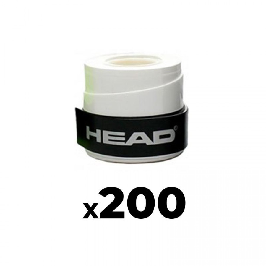 Overgrips Cabeça Xtreme Soft White 200 Unidades - Barata Oferta Outlet