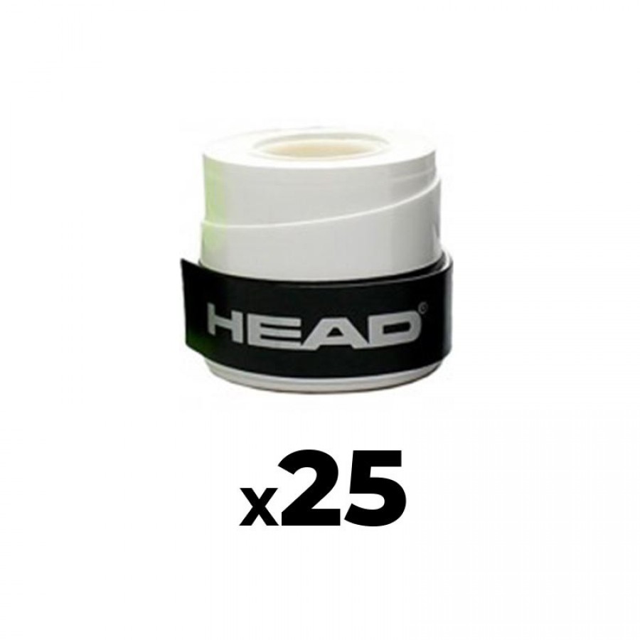 Overgrips Head Xtreme Soft White 25 Unités - Barata Oferta Outlet