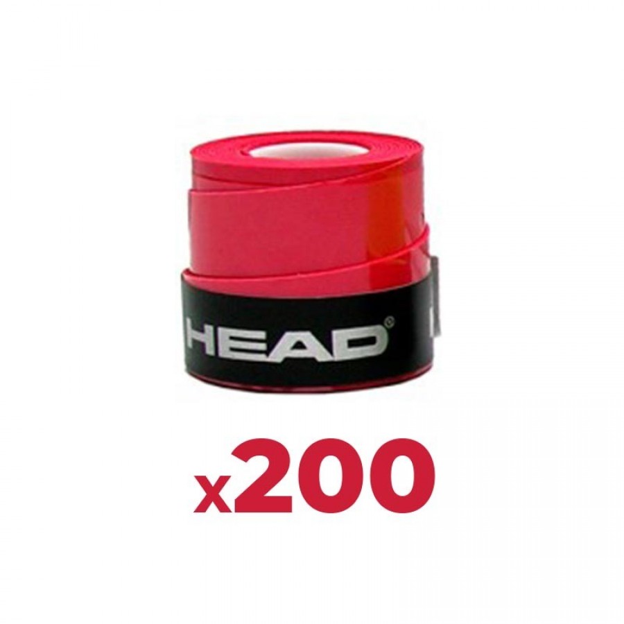 Overgrips Head Xtreme Soft Red 200 Unités - Barata Oferta Outlet