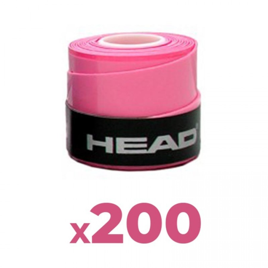 Overgrips Head Xtreme Soft Pink 200 Units - Barata Oferta Outlet