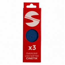 Overgrips Softee Cinetik Lisos Azul 3 Unidades