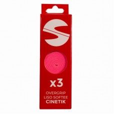 Overgrips Softee Cinetik Lisos Rosa 3 Unidades