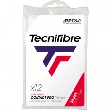 Overgrips Tecnifibre Contact Pro Blanco 12 Unidades