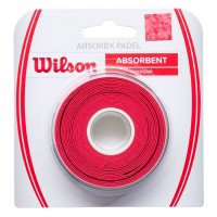 Wilson AbsorbX Padel Red Overgrips 3 unités