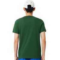 Pack Lacoste Novak Djokovic T-Shirt Verde e Branco Boné