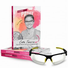 Pack Cata Tenorio Addictive Javea C9 Glasses + English Padel Book
