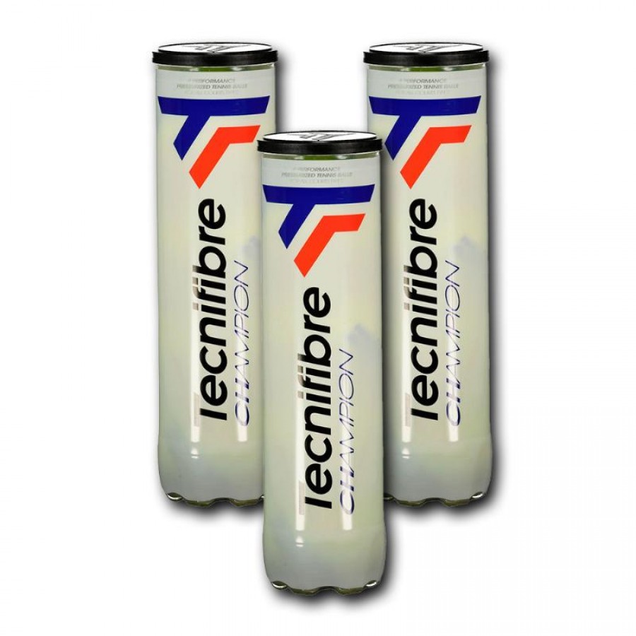 Confezione da 3 Barchette da 4 Pellet Tecnifibre Champion