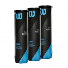 Pack de 3 Botes de 4 Pelotas Wilson Tour Premier All Court Pack de 3 Botes de 4 Pelotas Wilson Tour Premier All Court