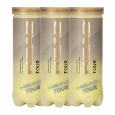 Pack de 3 Botes de Pelotas Head Tour Tennis Pack de 3 Botes de Pelotas Head Tour Tennis