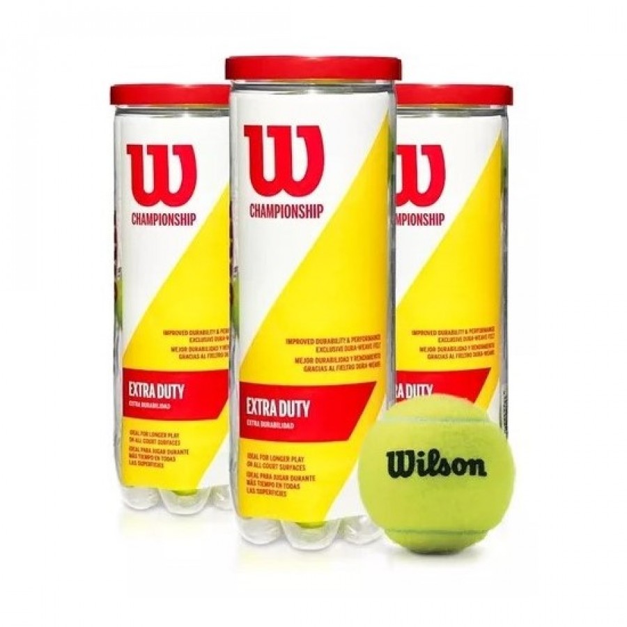 3-Pack Wilson Championship Extra Duty Pellet Dinghies