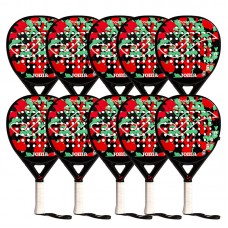 Pack Joma Challenge Negro Fucsia  X10