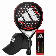 Pack Adidas Bisoke Control 2024 Racket with Cap and Balls