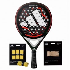 Pack Pala Adidas Bisoke Control 2024 con Overgrips y Protector Pack Pala Adidas Bisoke Control 2024 con Overgrips y Protector