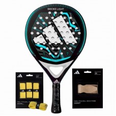 Pack Pala Adidas Bisoke Light 2024 con Overgrips y Protector Pack Pala Adidas Bisoke Light 2024 con Overgrips y Protector