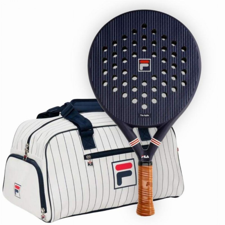Pack Fila The Agilis Blue Racket and Padel Racket Bag