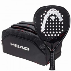 Pack de raquettes Head Coello Pro 2025 avec sac de raquette de padel
