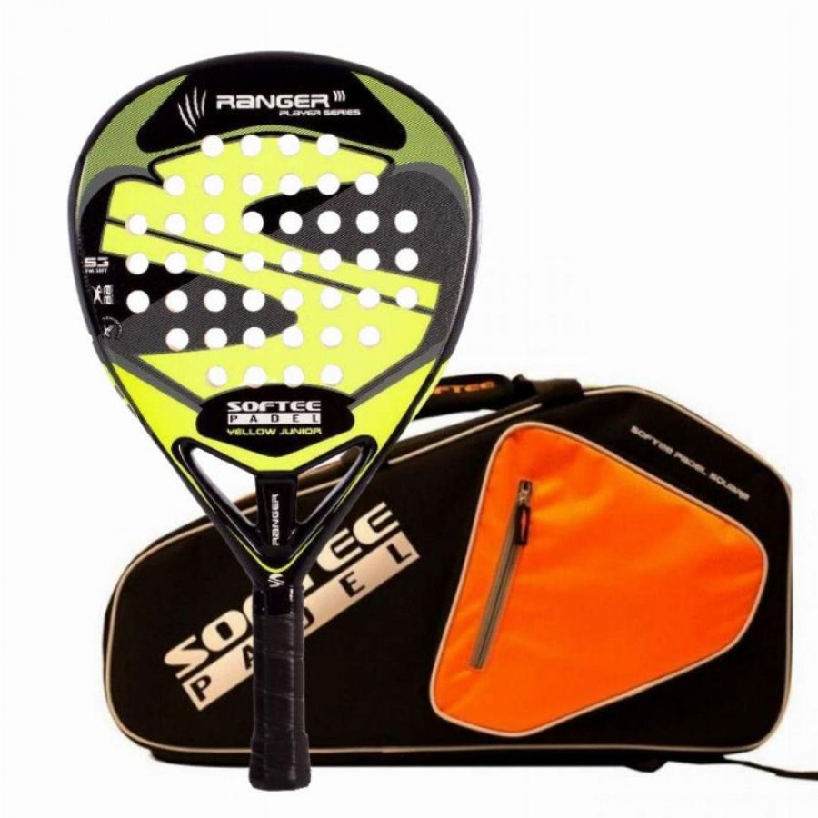 Pack Pala Softee Ranger Jaune Junior y Paletero