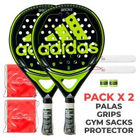 Pack Palas Adidas Bisoke X2