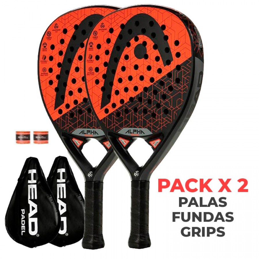 Pacote Palas Head Alpha Power 2022 X 2