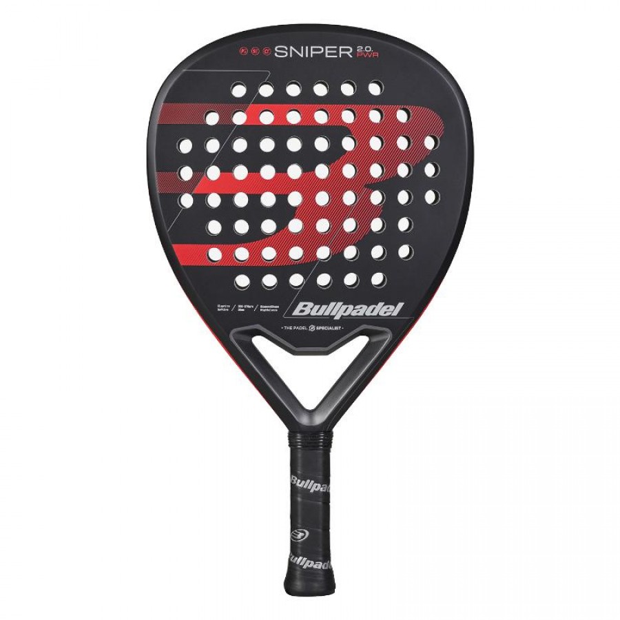 Raquete Bullpadel Sniper 2.0 Power Black 2026