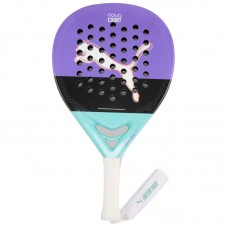 Raquete Feminina Puma Nova Court Roxo Preto Turquesa Raquete Feminina Puma Nova Court Roxo Preto Turquesa