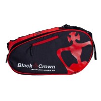 Borsa da padel Black Crown Ultimate Series V2 nera rossa