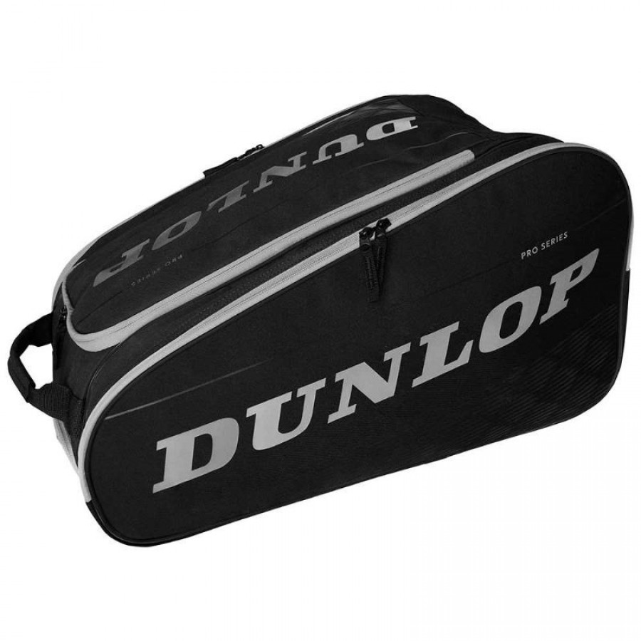 Paletero Dunlop Pro Series Negro Plata