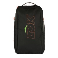 Lok Maxx 2 Saco De Raquete De Padel Preto Laranja