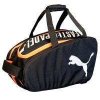 Paletero Puma Nova Elite Small Negro Naranja