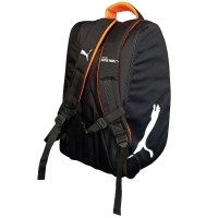 Paletero Puma Nova Elite Small Negro Naranja