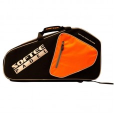 Softee Padel Padel Square Borsa da padel arancione fluorescente Softee Padel Padel Square Borsa da padel arancione fluorescente