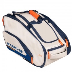Saco De Padel StarVie Tactic Pro Branco Azul Marinho