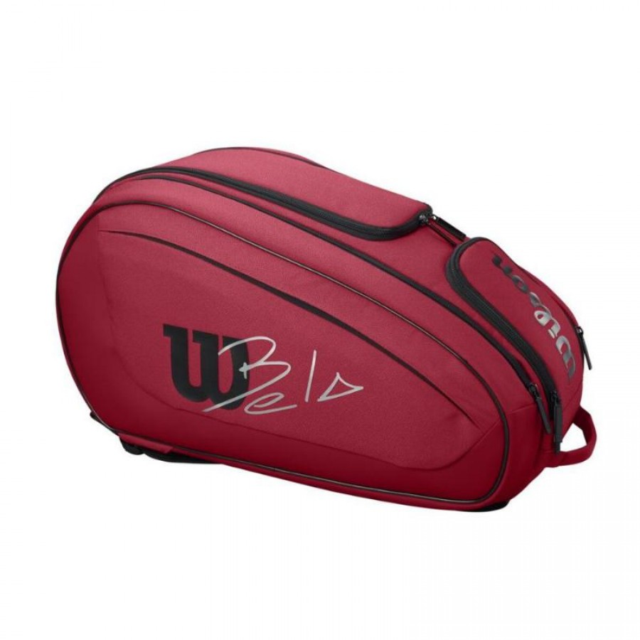 Paletero Wilson Bela Super Tour Padel Rojo