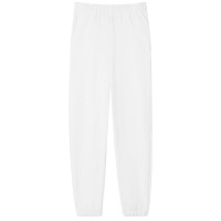 Pantalon Lacoste Sport Algodon Blanco Mujer