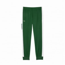 Pantalon de tennis Lacoste vert blanc