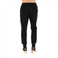 Pantalon Lotto Logo Devido Negro Amarillo