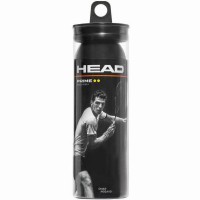 Pelota Squash Head Prime Doble Punto Amarillo 3 Unidades