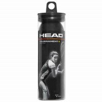 Bola de Ponto Amarelo Squash Head Tournament 3 Unidades