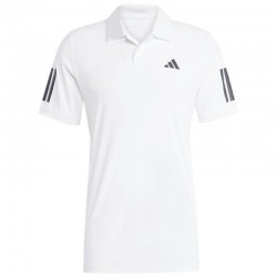 Polo Adidas Club 3 Bandes Blanc Noir