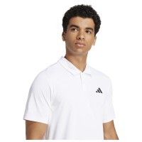 Adidas Club White Black Polo