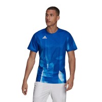 Adidas Tennis Tokyo FreeLift HeatReady Royal T-shirt - Barata Oferta Outlet