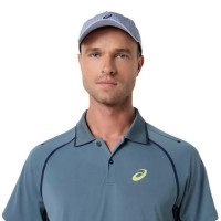 Polo Asics Match SS Top Azul Ironclad