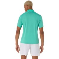 Polo Asics Match SS Top Verde Aurora