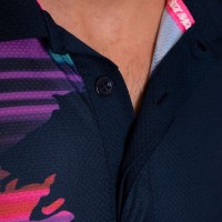 Bidi Badu Kaleido Dark Blue Mix Polo Shirt