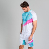 Polo Bidi Badu Kesar White Pink Mint