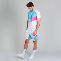 Polo Bidi Badu Kesar White Pink Mint