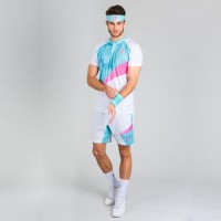 Polo Bidi Badu Kesar White Pink Mint
