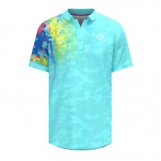 Polo Bidi Badu Melbourne Aqua Mix Polo Bidi Badu Melbourne Aqua Mix