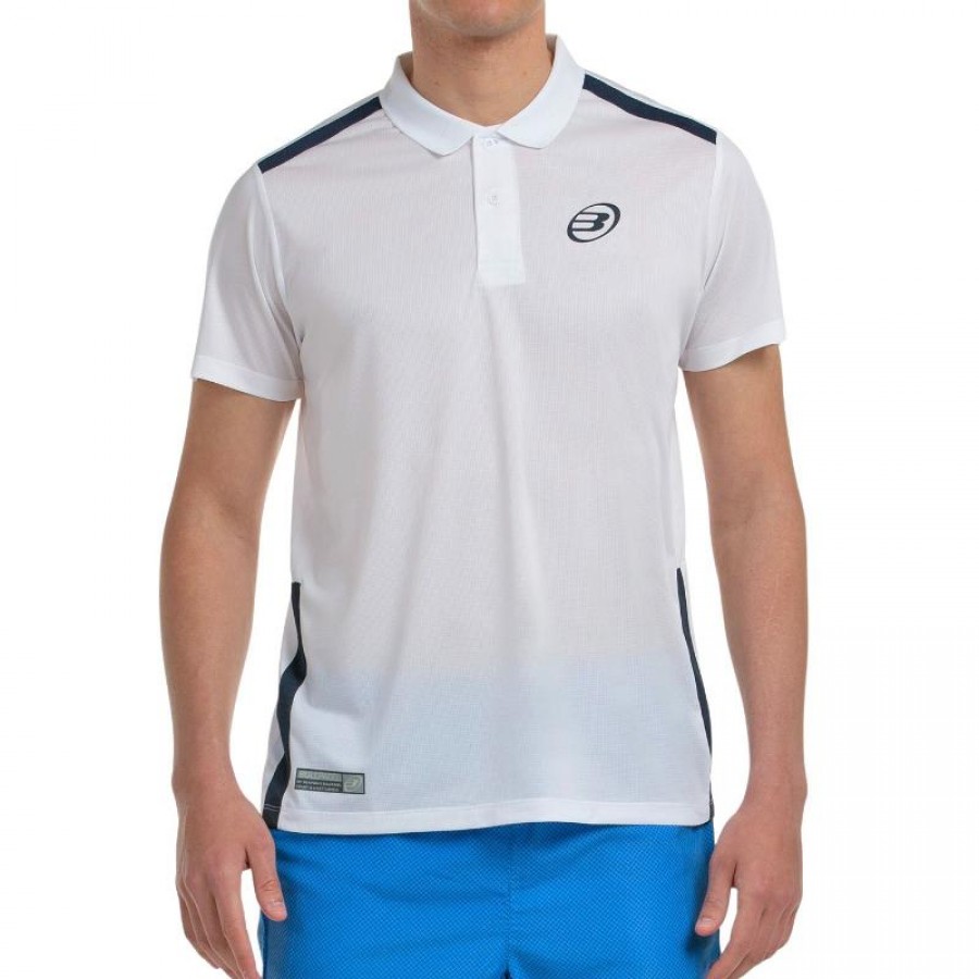Bullpadel Balto White Polo Shirt